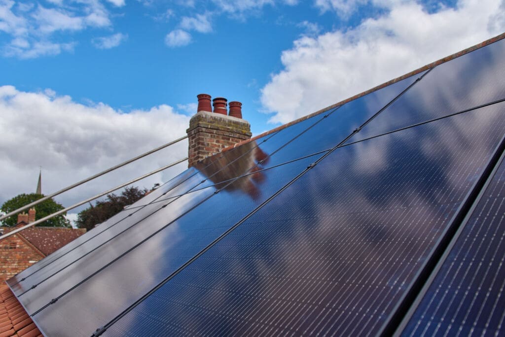 Renewable Green Energy Solar Panel installation by Green Building Renewables