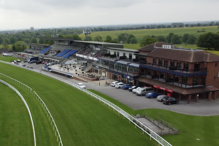 Drone footage from Green Building Renewables of Beverley Racecourse