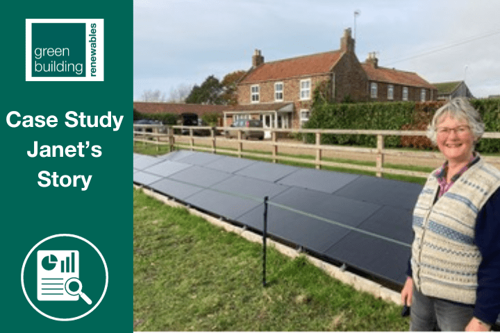 Ground-mounted solar installation in Everingham