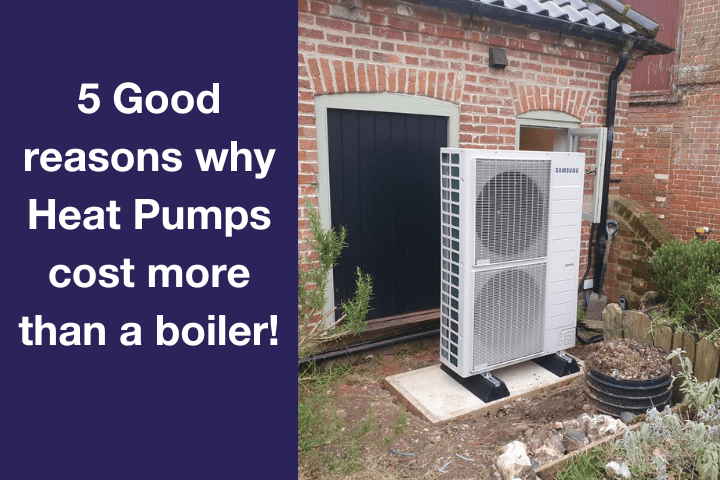 Why Heat Pumps Cost more